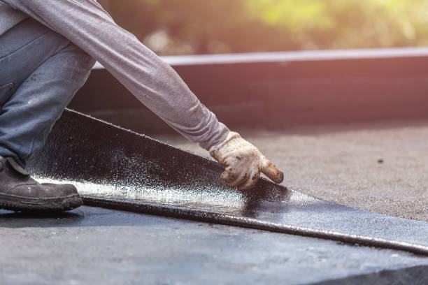Professional Crawl Space Encapsulation technician working in Jersey City, NJ